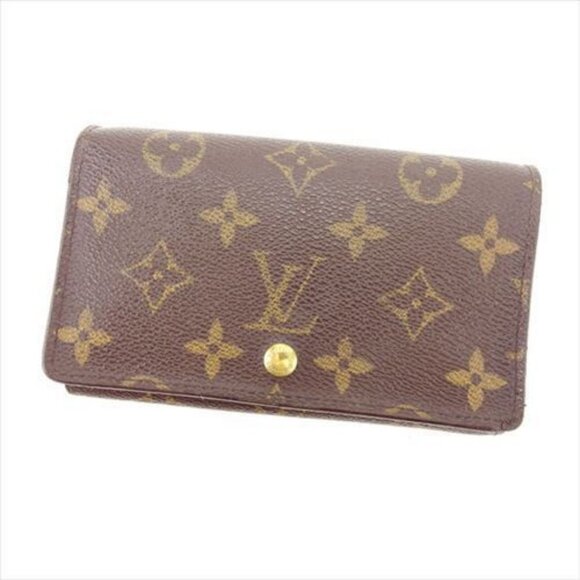 Louis Vuitton Wallet Purse Monogram Brown Woman Authentic - Picture 1 of 11